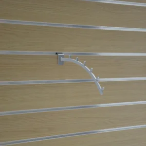 Κεκλιμένος βραχίονας με 6 ακίδες L35 για panel γκρι Ral 9006