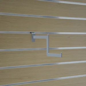 Ευθύς βραχίονας 2 επιπέδων L40 για panel γκρι Ral 9006